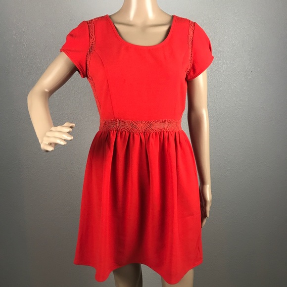 Pins and Needles dress lace peekaboos sz 6 - Picture 3 of 7